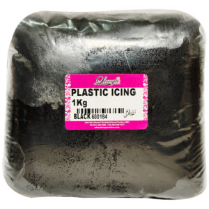 PLASTIC ICING BLACK 1KG