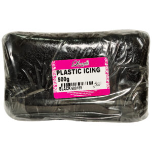 PLASTIC ICING BLACK 500g