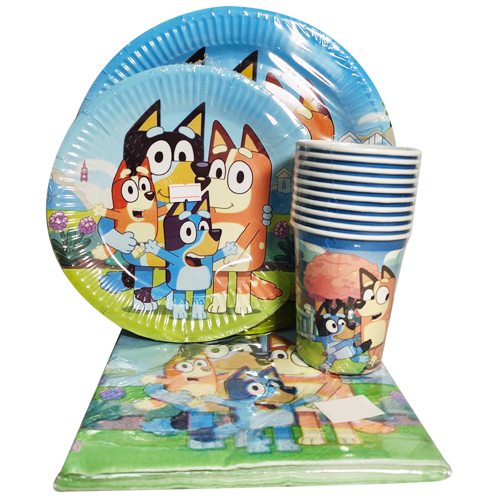 BLUEY PAPERPLATE SET (40PC)