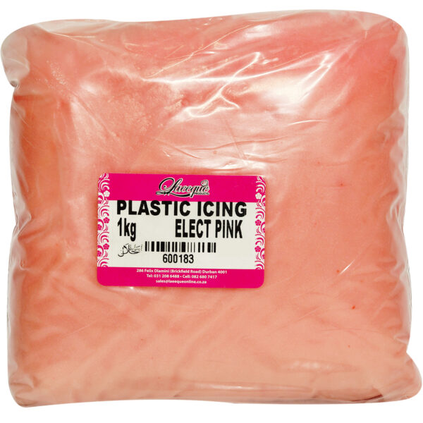 PLASTIC ICING ELECTRIC PINK 1KG