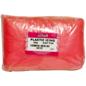 PLASTIC ICING ELECTRIC PINK 500g