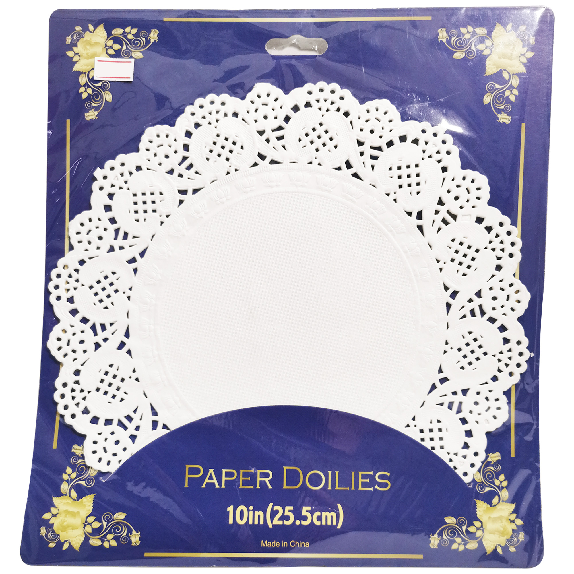 PAPER DOILIES (8.5in) (21.5CM) WHITE (24PC)