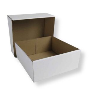 CORRUGATED CAKE BOX 12″ BASE & LID