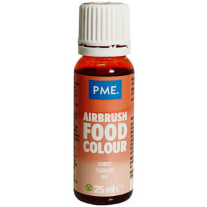 PME AIRBRUSH FOOD COLOUR SCARLET 25ML